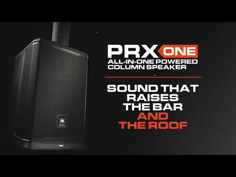 JBL PRX ONE | ミキサーとDSPを内蔵したオールインワンパワードコラムPA