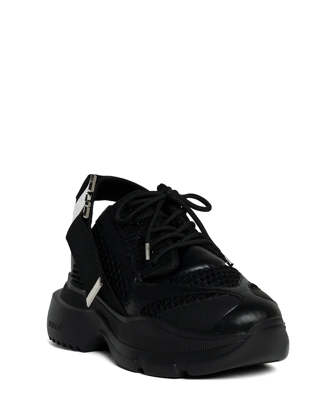 YELLO / NOIR SABOT SNEAKERS