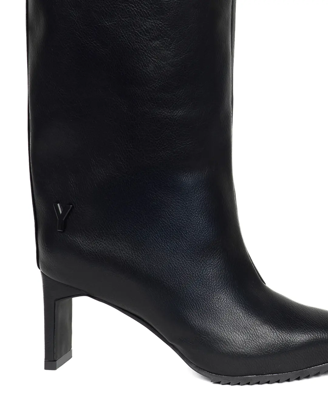 YELLO / NOIR LONG BOOTS