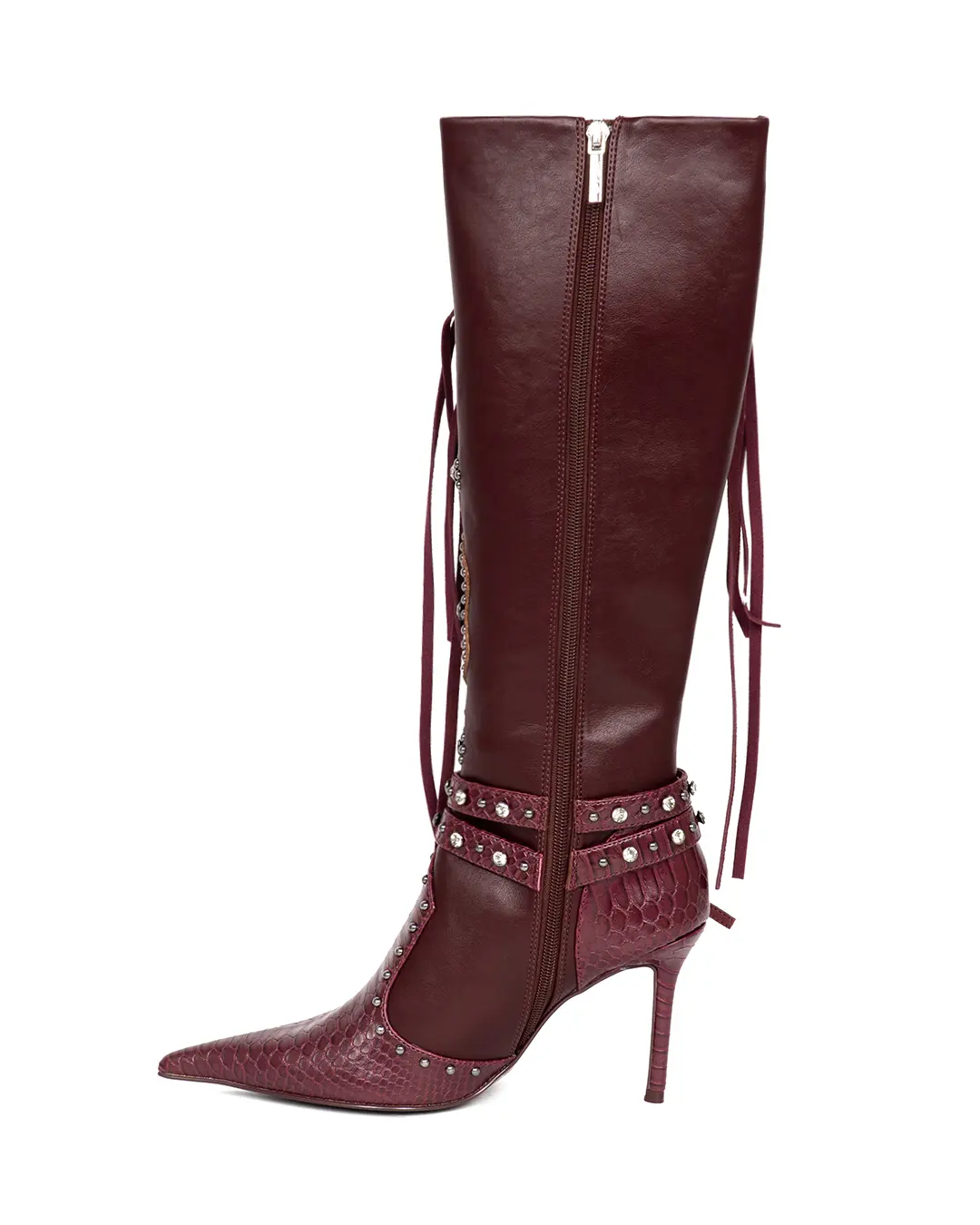 YELLO / LOVE SPELL FRINGED LONG BOOTS