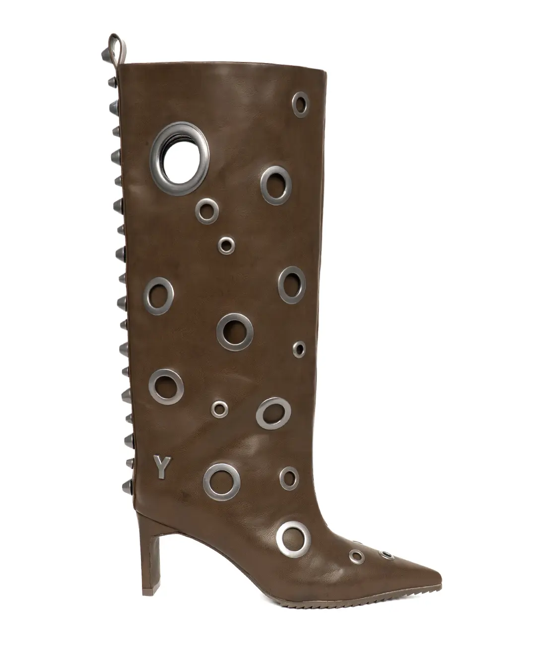 YELLO / NOIR LONG BOOTS