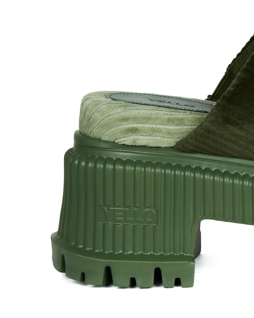 YELLO / PICKLES PLATFORM TONGS SANDALS