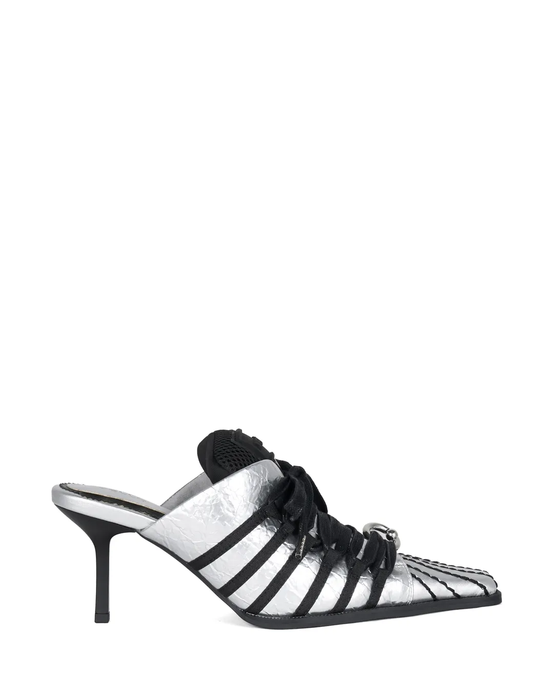 YELLO / STEEL SNEAKER MULES