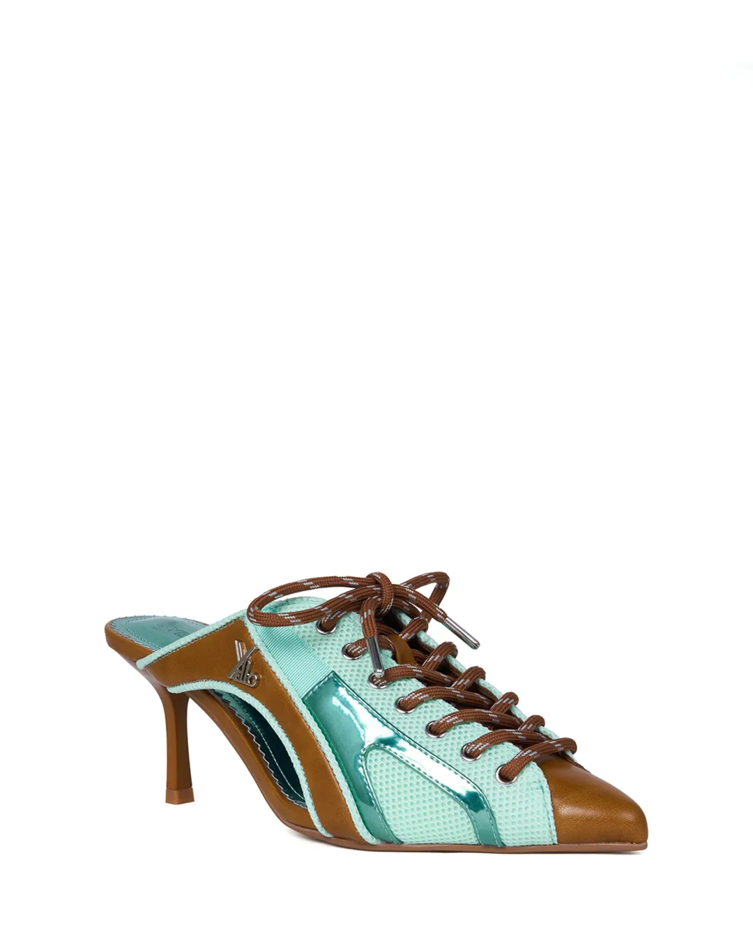 YELLO / CARAMEL MINT SNEAKER MULES