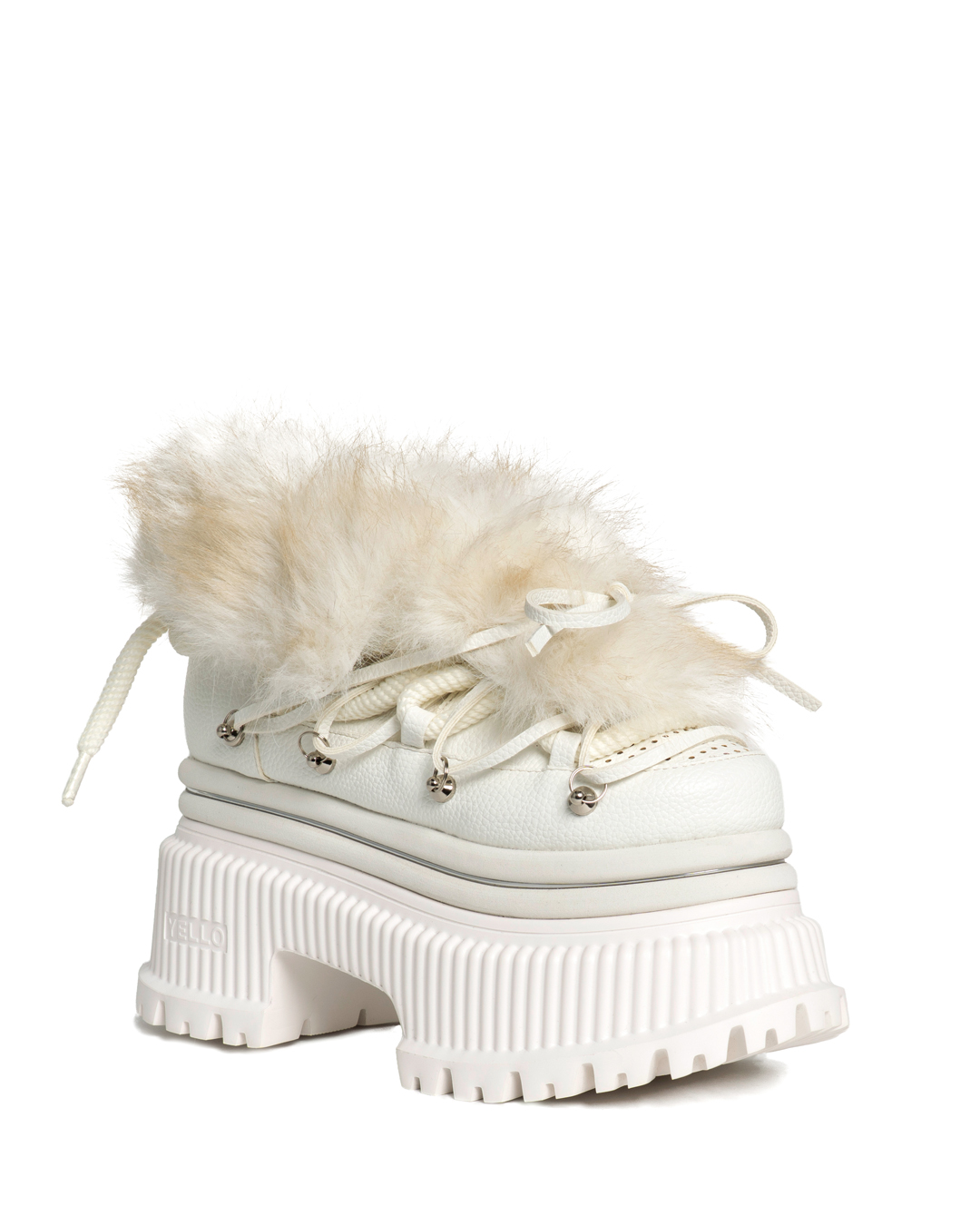 SNUG PLATFORM SHORT BOOTS – YELLO