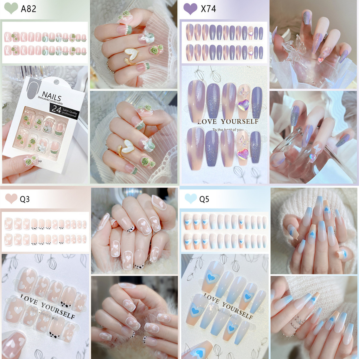 ネイルチップ・付け爪 kakalot ネイルチップ・付け爪 kakalot 楽天市場