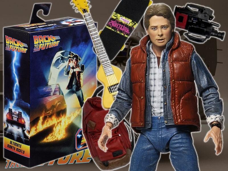 バックトゥーザフューチャーBACK TO THE FUTURE NECAアクション