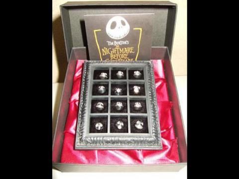 ナイトメアビフォアクリスマス 12フェイスジャックピアス/JAP工房