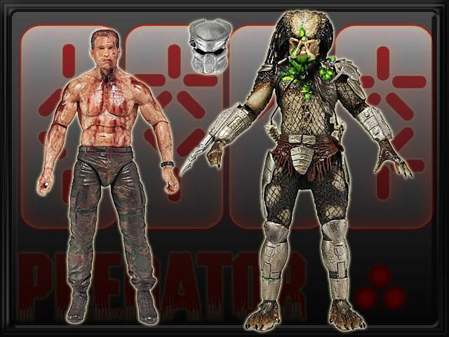 プレデターPREDATOR NECA 7インチ アクションフィギュア/ダッチ
