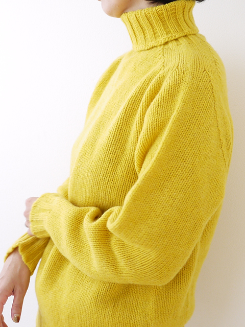 Nor' easterly（ノアーイースタリー） 2PLYタートルネックニットプル