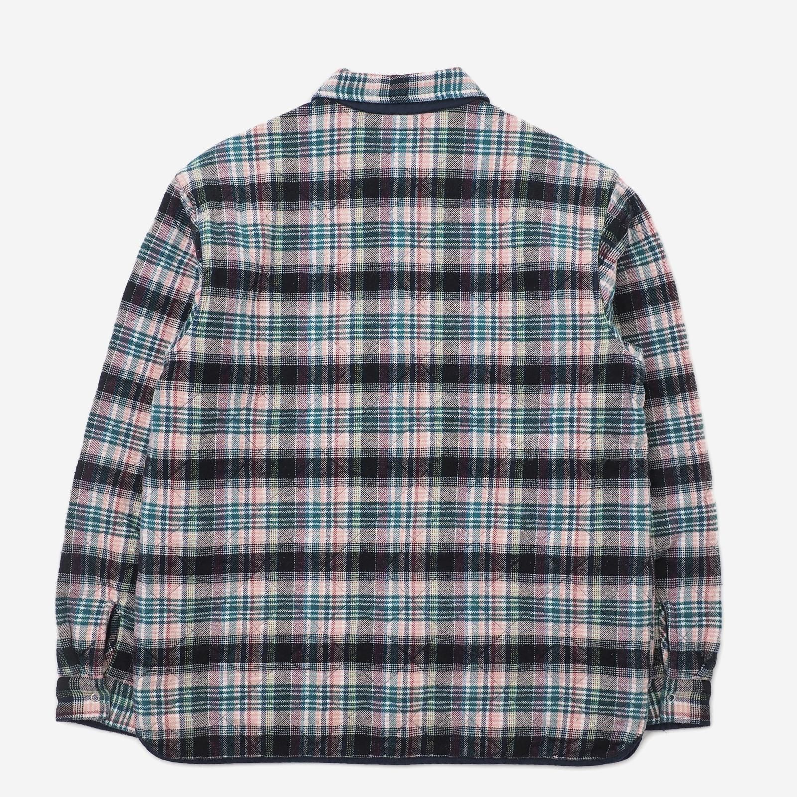 Supreme - Quilted Plaid Zip Up Shirt - UG.SHAFT