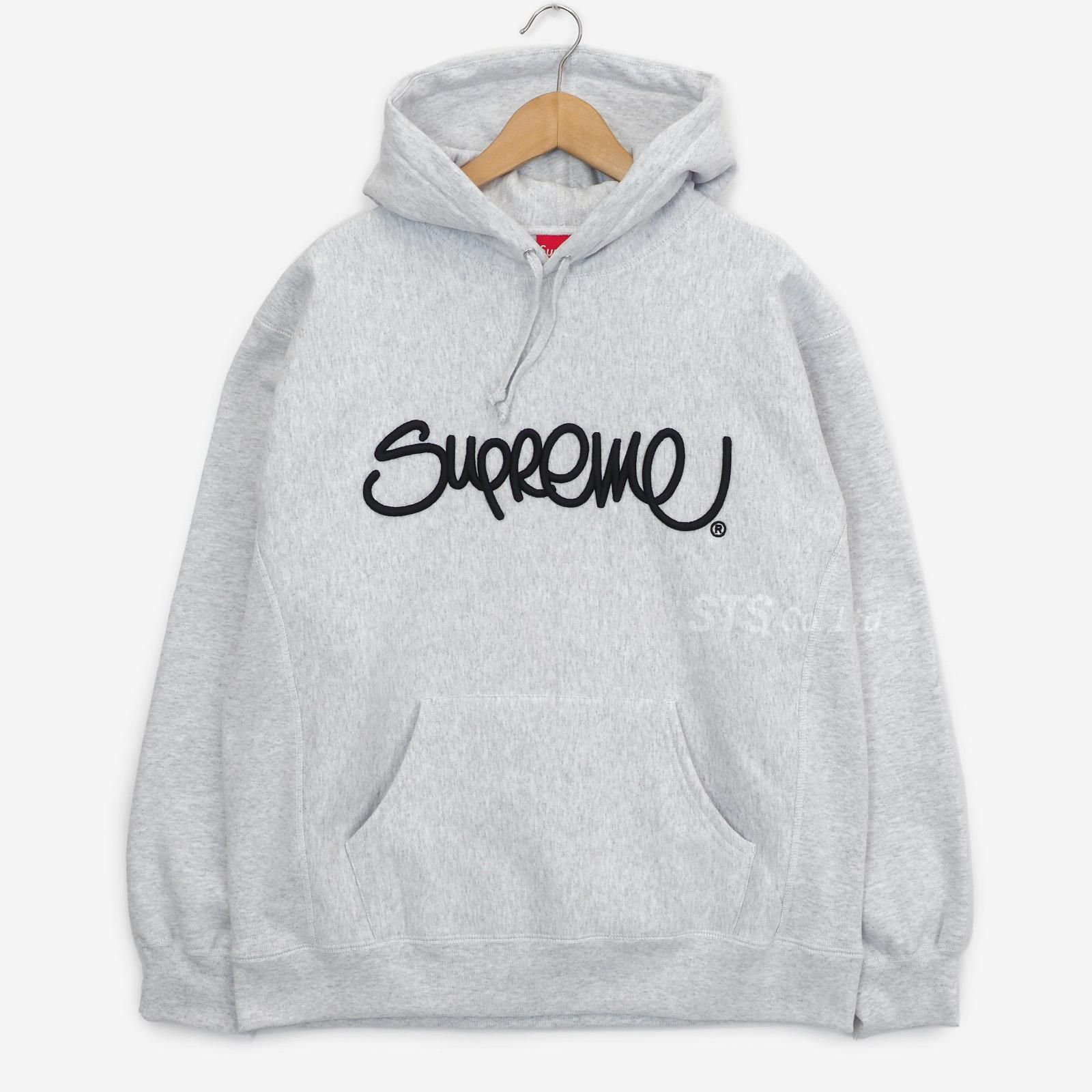 Supreme - Raised Handstyle Hooded Sweatshirt - UG.SHAFT