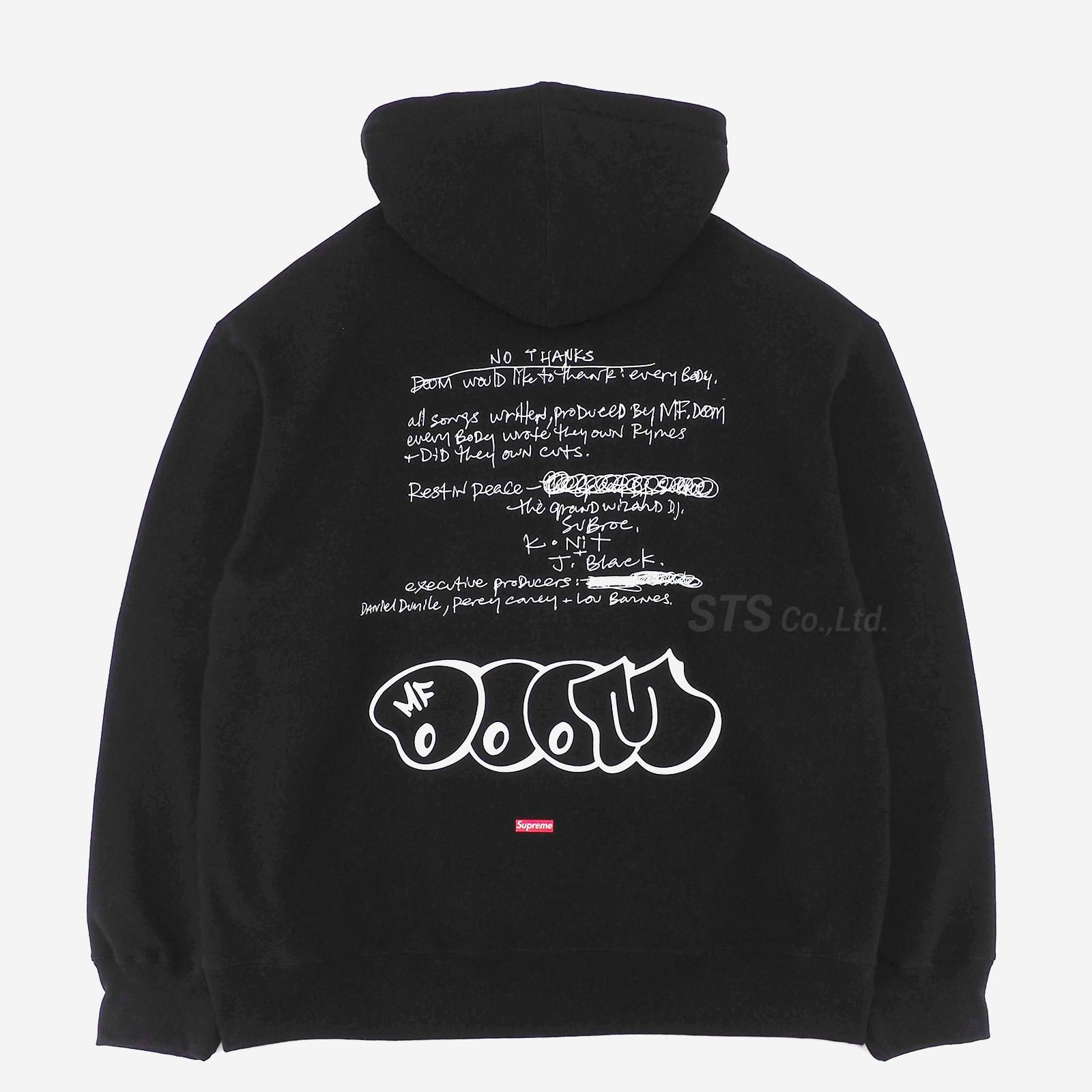 Supreme - MF DOOM Hooded Sweatehirt - UG.SHAFT