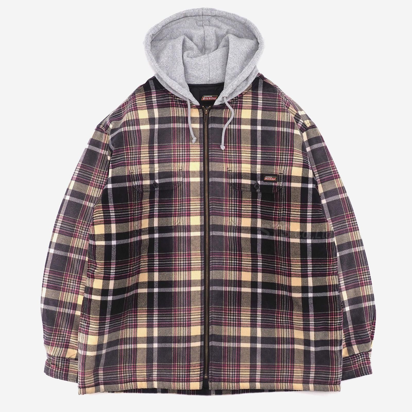 Supreme/Dickies Plaid Hooded Zip Up Shirt | Supreme 2023 Fall