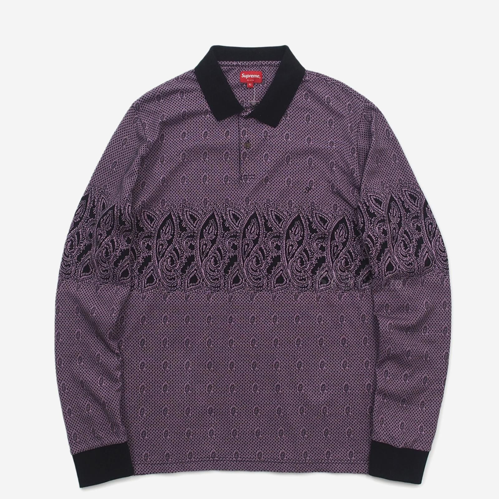 Supreme - Paisley L/S Polo - UG.SHAFT
