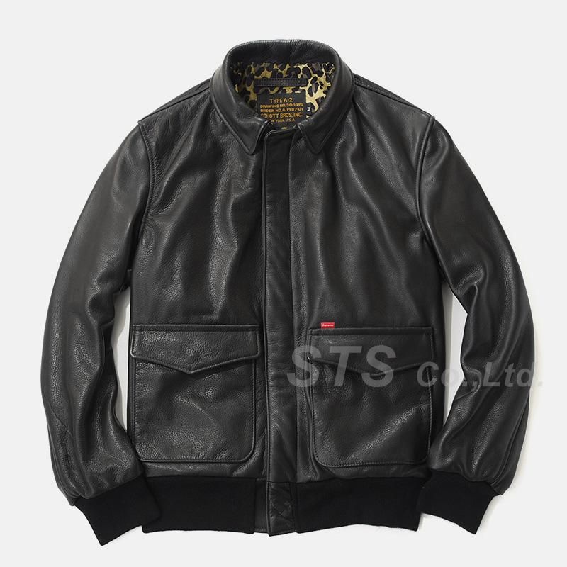 Supreme/Schott Leaather A-2 Jacket - UG.SHAFT