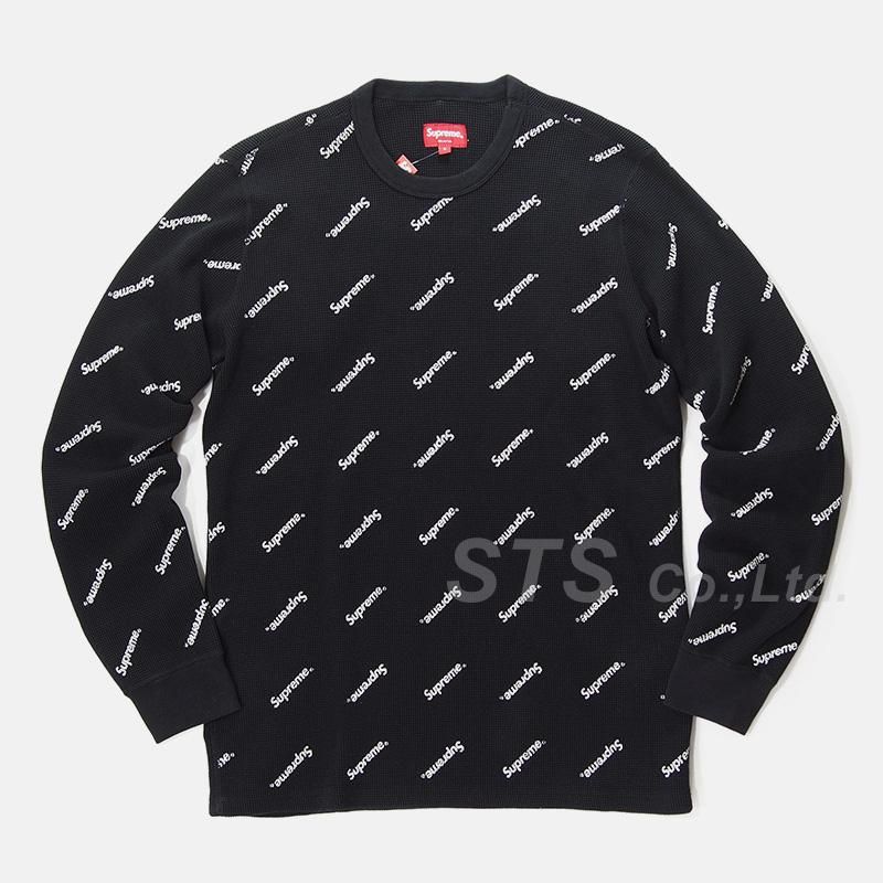 Supreme - Logo Waffle Thermal - UG.SHAFT