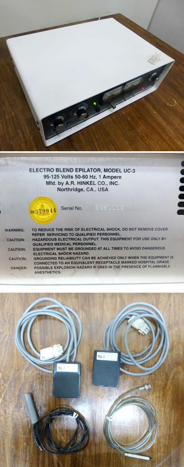 中古】ヒンケルジャパン 『ニードル脱毛器 UC3（付属品セット）』買取