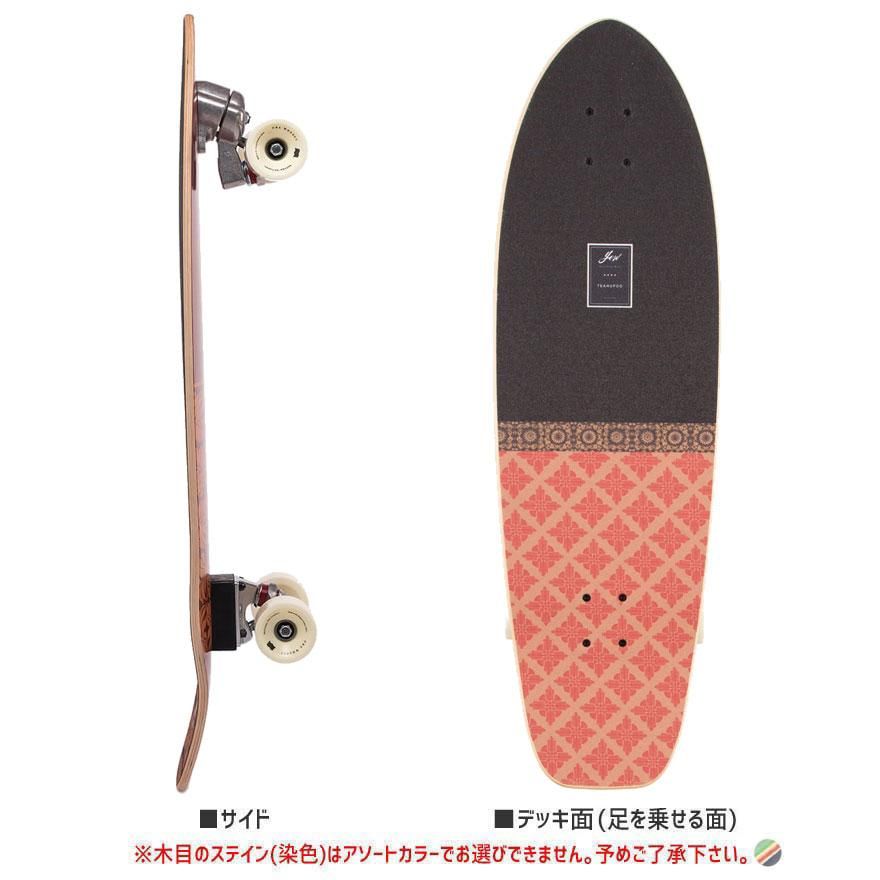 YOW サーフスケート ロングボード コンプリート TEAHUPOO 34インチ