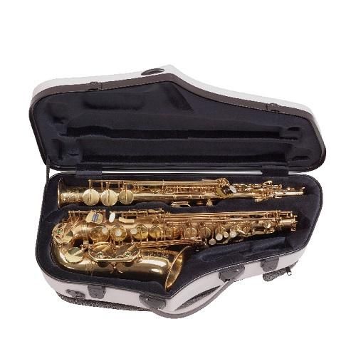 バム ： ハイテック ソプラノサックス＆アルトサックス用ダブルケース