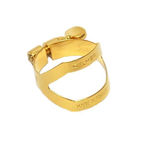 セルマー・パリ ： ソプラノサックス リガチャー 金メッキ