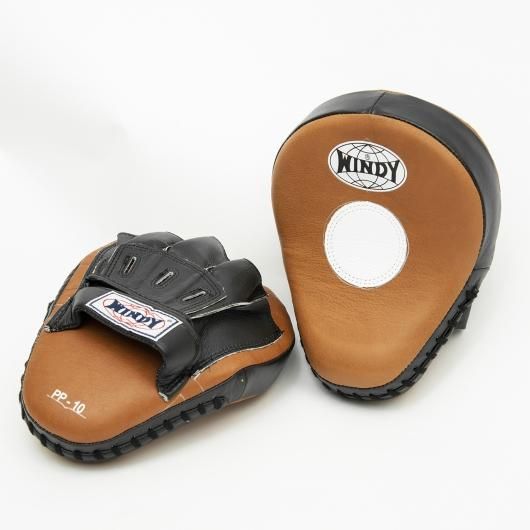 WINDY PP-10 パンチングミット(湾曲タイプ)(COW) - フィットネス