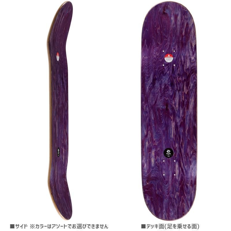 マゼンタ MAGENTA スケートボード デッキ BIG BRUSH TEAM WOOD DECK