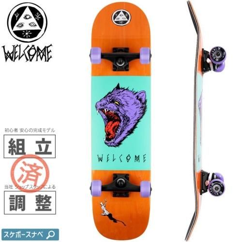 WELCOME ウェルカム スケートボード コンプリート TEDDY COMPLETE TEAL