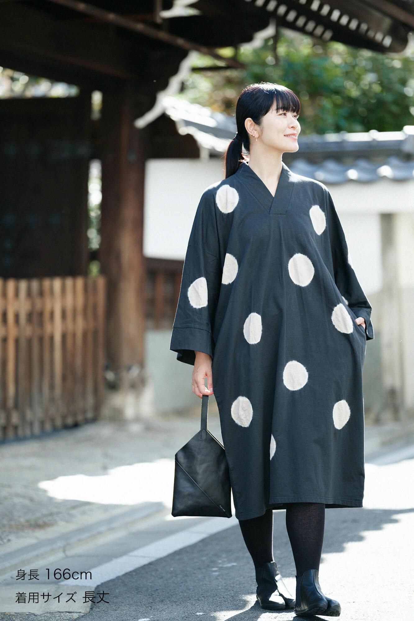 SOU・SOU 風靡（ふうび）長衣GIBAO ストライプ ワンピース SOU・SOU