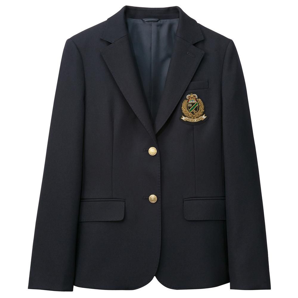 イーストボーイ スクールブレザー 女子用 濃紺×金ボタン 9-13号