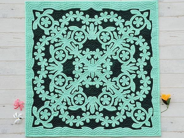 ハワイアンキルトタペストリー 1 5 0 サイズ ハワイアンキルト