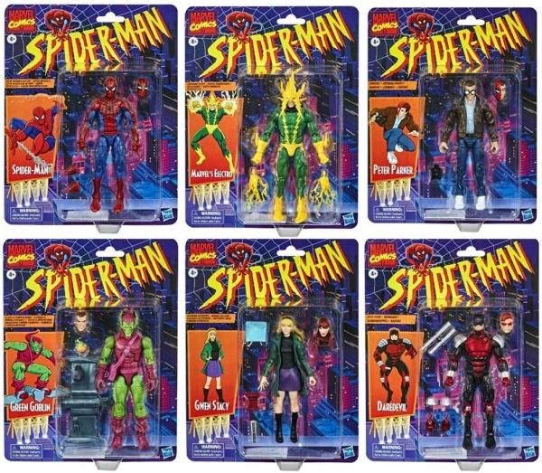 マーベルレジェンド スパイダーマン 6体セット