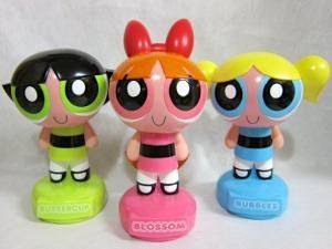 パワパフ フィギュア 貯金箱 3体セット - PopSoda Web Shop