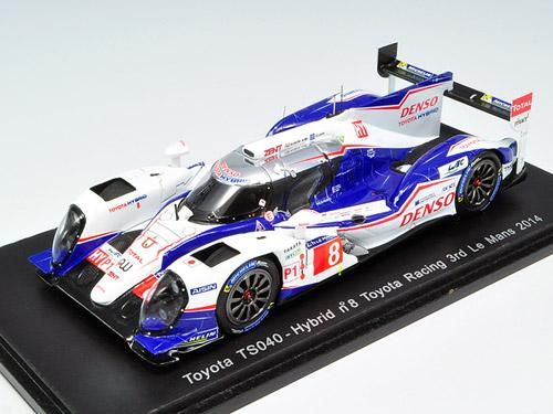 Spark/スパーク】1/43 Toyota TS 040 - Hybrid No.8 3rd Le Mans 2014