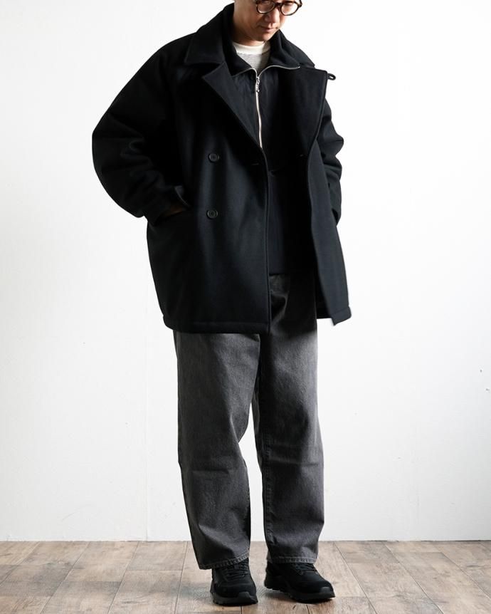 STILL BY HAND スティルバイハンド / CO01234 - BLACK ウール