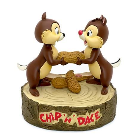 EU限定】 ディズニー チップとデールフィギュア 