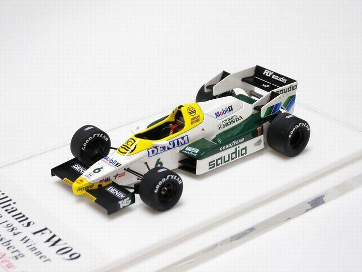 WILLIAMS FW09 USA GP 1984 WINNER KEKE ROSBERG TAMEO KIT 1/43
