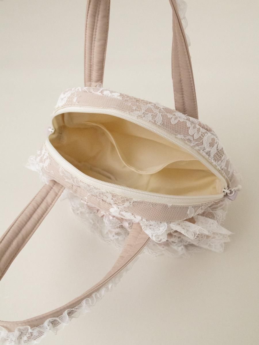 さえら：ヒスクローネ サークルフリルバッグ（52-h010) - さえら