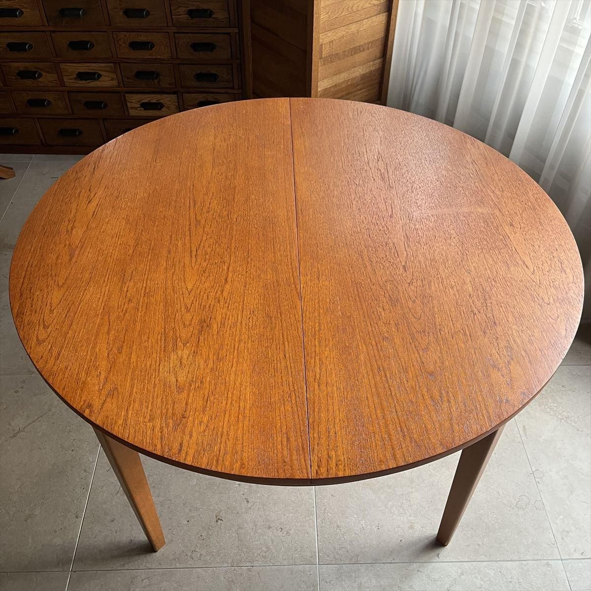 ダイニングテーブル/イギリス/チーク - 古家具・古道具 アンティーク