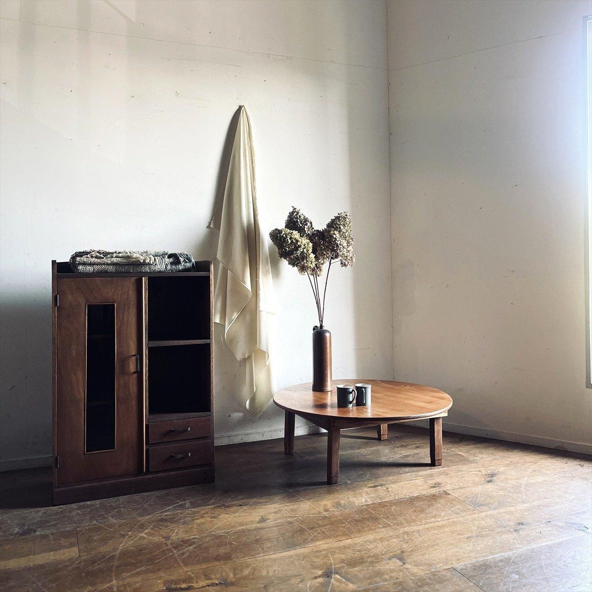 ちゃぶ台/丸テーブル/セン - 古家具・古道具 アンティーク家具 kubu