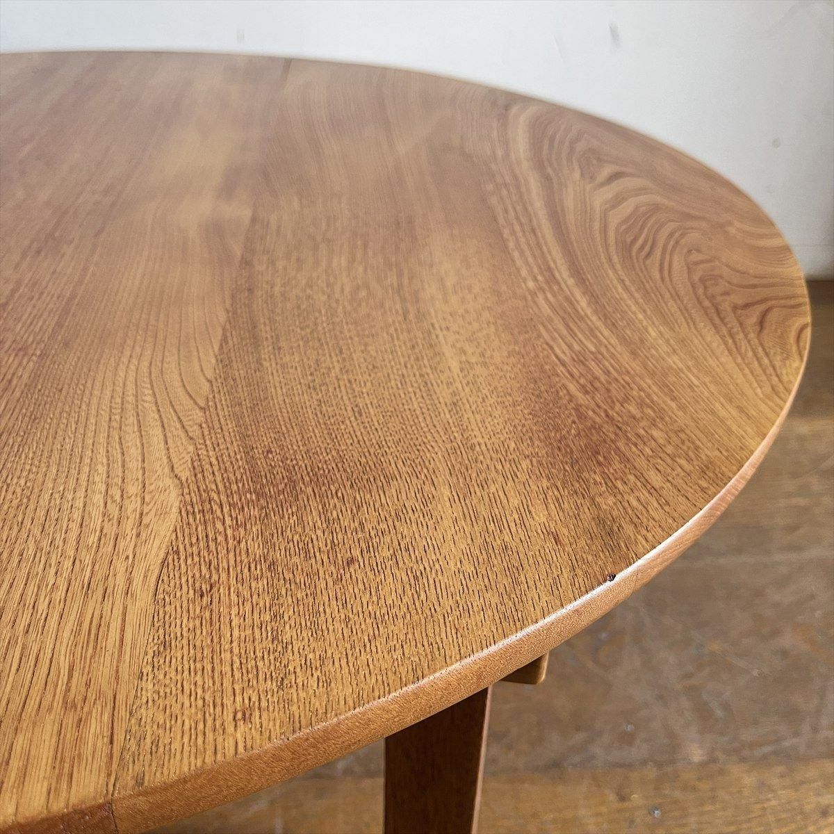 ちゃぶ台/丸テーブル/セン - 古家具・古道具 アンティーク家具 kubu