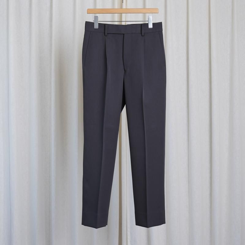 25A/W】【THE RERACS ザ・リラクス】 THE SLACKS STRAIGHT / GUNMETAL