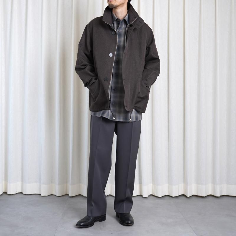 25A/W】【THE RERACS ザ・リラクス】 THE SLACKS STRAIGHT / GUNMETAL