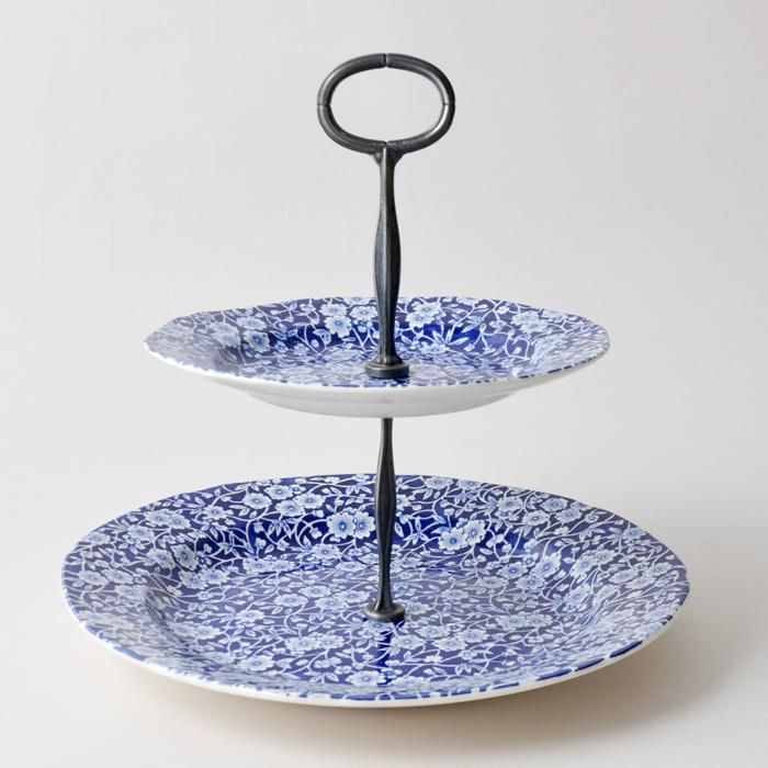 イギリス食器 Burleigh ブルーキャリコ ティットビット（箱入り