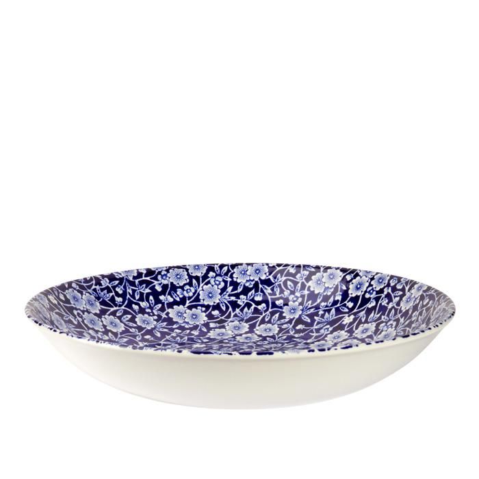 イギリス食器 Burleigh ブルーキャリコ パスタプレート｜バーレイ正規