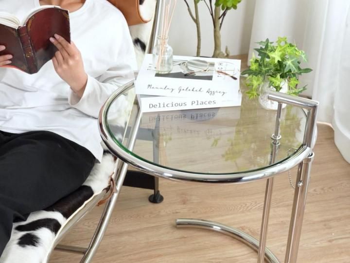 Eileen Gray アイリーングレイ アジャスタブルテーブル / サイド