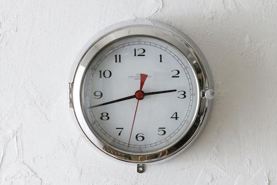 アンティーク掛け時計 ｜船舶時計｜ドイツ｜WEMPE｜20cm- カフェ