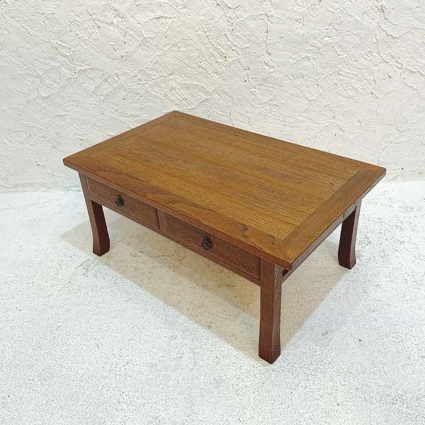 座机 文机 ちゃぶ台 座卓 レトロ 昭和 アンティーク ヴィンテージ 骨董