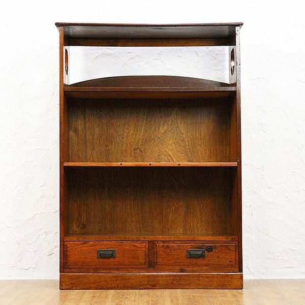 本棚 食器棚 本収納 昭和レトロ アンティーク ビンテージ 古民家 古民