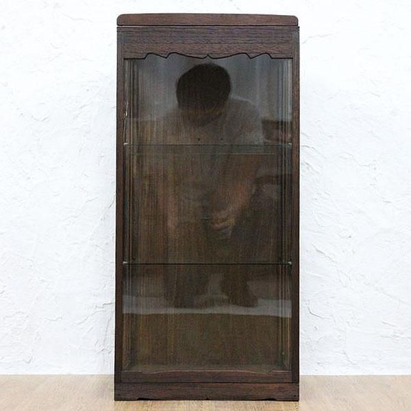 ガラスケース コレクションケース 人形ケース 和風 木枠 大正・昭和